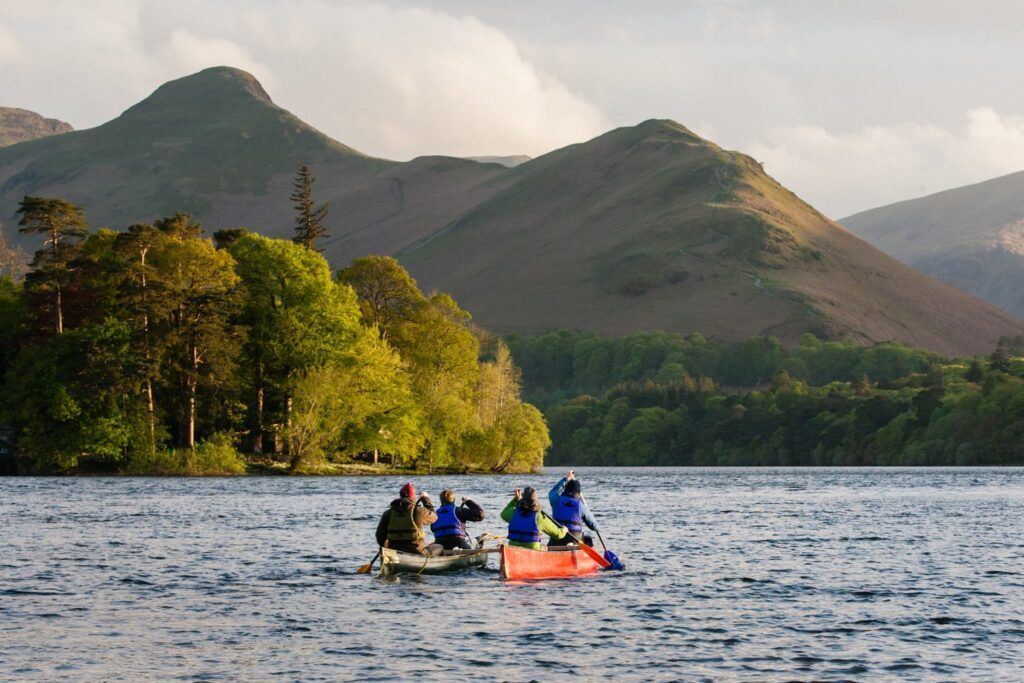 Canoeing at Keswick Mountain Festival