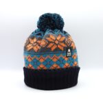 Argyle snowflake hat