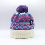Argyle snowflake hat