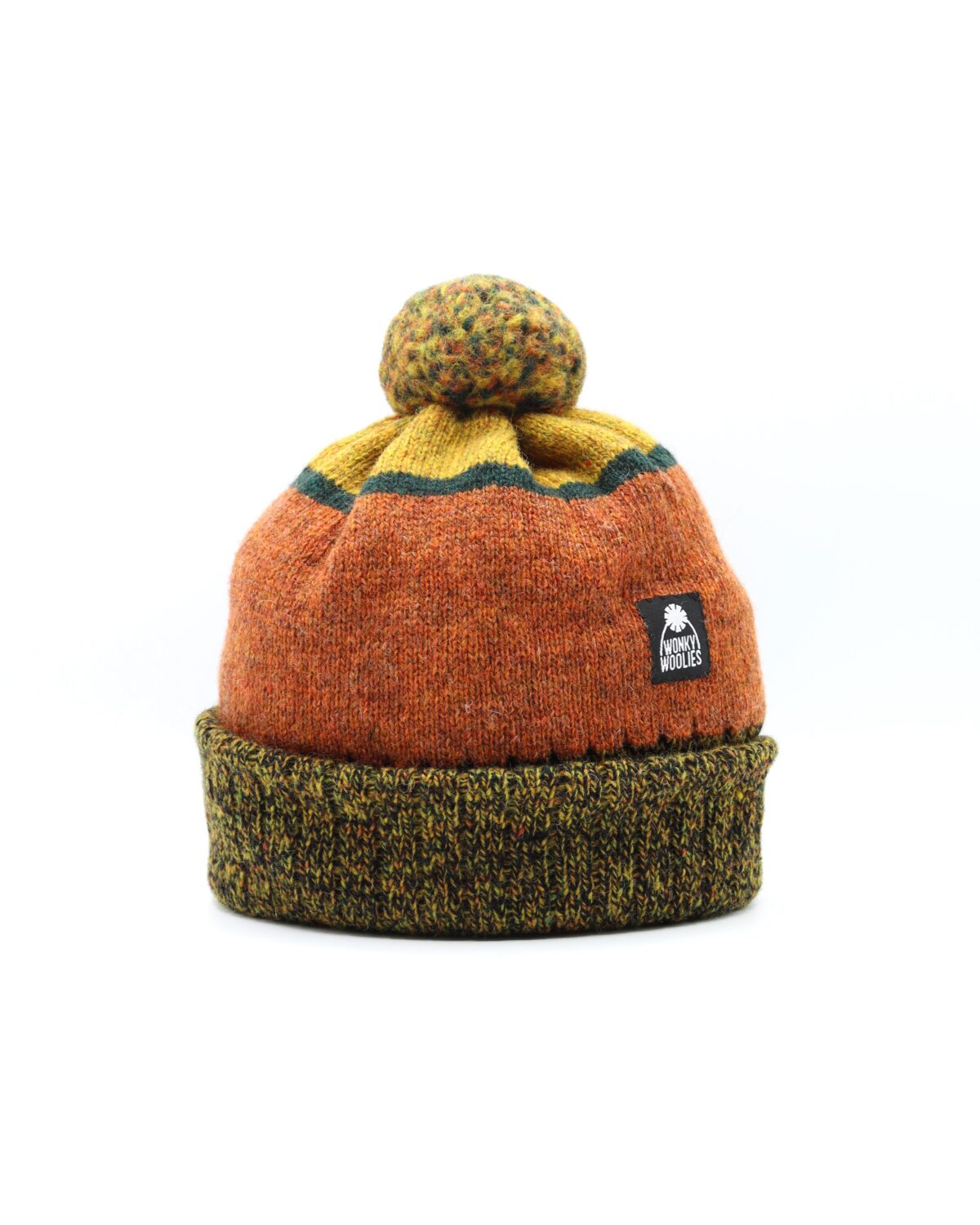 Yair pompom hat | Wonky Woolies - Beanie Hat, Knitted Hat, Custom Hats