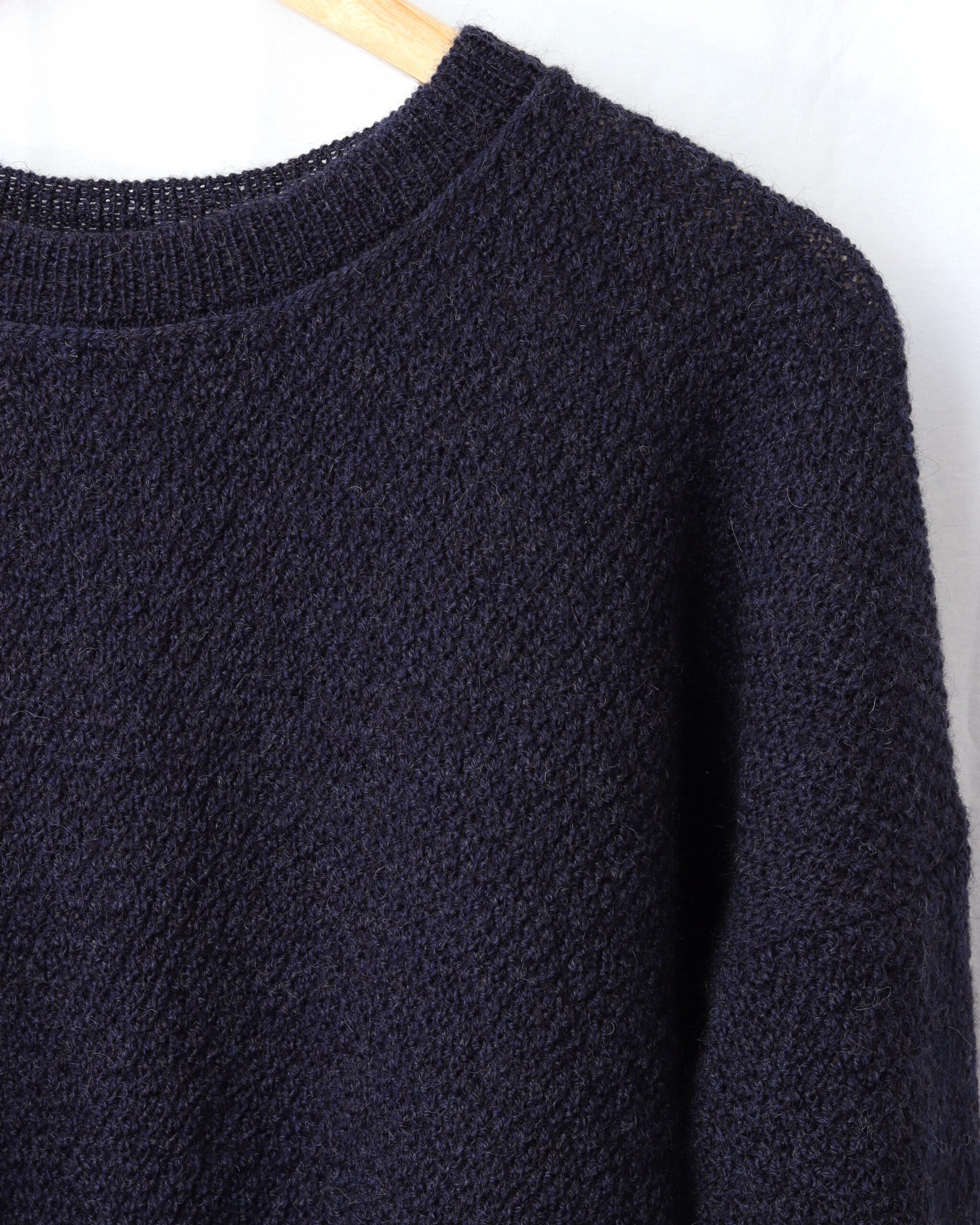 Moss Stitch British Wool Jumper Moss Stitch British Wool Jumper - Image 1